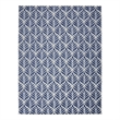 Nourison Aloha 9' x 12' Blue Fabric Tropical Area Rug (9' x 12')