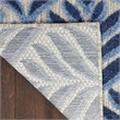 Nourison Aloha 5' x 8' Blue Fabric Tropical Area Rug (5' x 8')