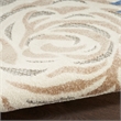 Nourison Aloha 5' x 8' Blue Gray Fabric Contemporary Area Rug (5' x 8')