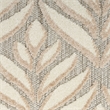 Nourison Aloha 6' x 9' Ivory Gray Fabric Tropical Area Rug (6' x 9')