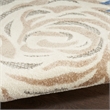 Nourison Aloha 7' x 10' Blue Gray Fabric Contemporary Area Rug (7' x 10')