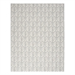 Nourison Aloha 9' x 12' Gray Fabric Tropical Area Rug (9' x 12')