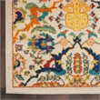 Nourison Allur 7' x 10' Ivory Multicolor Fabric Bohemian Area Rug (7' x 10')