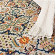 Nourison Allur 7' x 10' Ivory Multicolor Fabric Bohemian Area Rug (7' x 10')