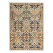 Nourison Allur 3' x 5' Ivory Multicolor Fabric Bohemian Area Rug (3' x 5')