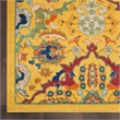Nourison Allur 7' x 10' Yellow Multicolor Fabric Bohemian Area Rug (7' x 10')