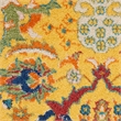 Nourison Allur 6' x 9' Yellow Multicolor Fabric Bohemian Area Rug (6' x 9')