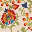 Nourison Aloha 12' x 15' Multicolor Fabric Farmhouse Area Rug (12' x 15')