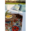 Nourison Aloha 12' x 15' Multicolor Fabric Farmhouse Area Rug (12' x 15')