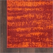 Nourison Essentials 2' x 4' Red Modern Indoor/Outdoor Rug