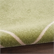 Nourison Essentials 2' x 4' Green Ivory Contemporary Indoor/Outdoor Rug