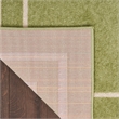 Nourison Essentials 2' x 4' Green Ivory Contemporary Indoor/Outdoor Rug