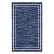 Nourison Essentials 3' x 5' Navy/Ivory Contemporary Indoor/Outdoor Rug