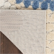Nourison Aloha 9' x 12' Blue/Grey Modern Indoor/Outdoor Rug