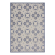 Nourison Aloha 9' x 12' Blue/Grey Tropical Indoor/Outdoor Rug