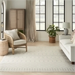 Nourison Astra Machine Washable 9' x 12' Ivory Bohemian Indoor Rug