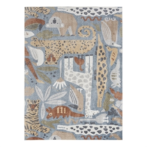 Nourison Astra Machine Washable 6'7&quot x 9' Multicolor Indoor Rug