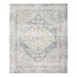 Nourison Home Astra Machine Washable 9' x 12' Light Blue Fabric Area Rug