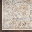 Nourison Home Astra Machine Washable 9' x 12' Beige Fabric Area Rug
