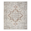 Astra Machine Washable Fabric  9' x 12' Gray Multi-color Vintage Indoor Rug