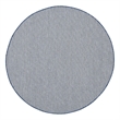 Nourison Courtyard 4' x Round Ivory Blue Fabric Modern Area Rug (4' Round)