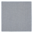 Nourison Courtyard 4' x Square Ivory Blue Fabric Modern Area Rug (4' Square)