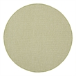 Nourison Courtyard 4' x Round Ivory Green Fabric Modern Area Rug (4' Round)