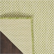 Nourison Courtyard 6' x Square Ivory Green Fabric Modern Area Rug (6' Square)
