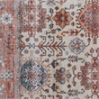 Nourison Fulton 2' x 3' Fabric Beige Multicolor Vintage Flatweave Indoor Rug