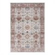 Nourison Fulton 8' x 10' Fabric Beige Multicolor Vintage Flatweave Indoor Rug