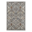 Nourison Allur 6' x 9' Gray Fabric Bohemian Area Rug (6' x 9')