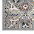 Nourison Allur 4' x 6' Gray Fabric Bohemian Area Rug (4' x 6')
