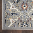 Nourison Allur 4' x 6' Gray Fabric Bohemian Area Rug (4' x 6')