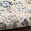 Nourison Allur 8' Runner Beige Fabric Bohemian Area Rug (8' Runner)