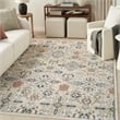 Nourison Allur 9' x 12' Beige Fabric Bohemian Area Rug (9' x 12')
