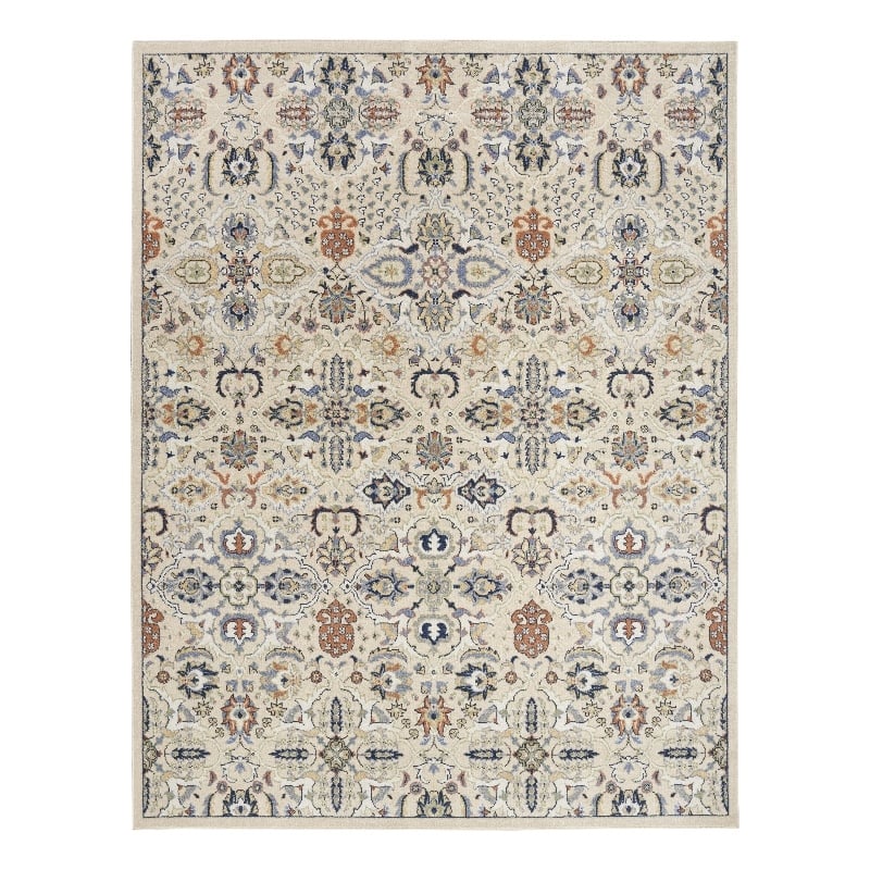 Nourison Allur 9' x 12' Beige Fabric Bohemian Area Rug (9' x 12')