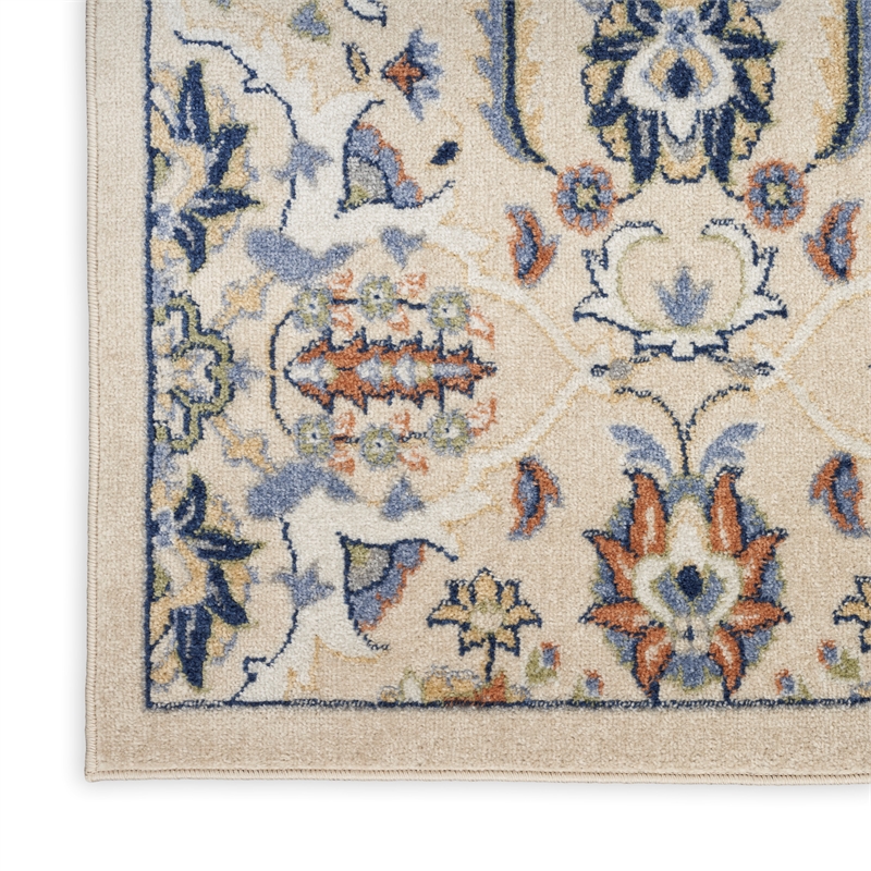Nourison Allur 2' x 3' Beige Fabric Bohemian Area Rug (2' x 3')
