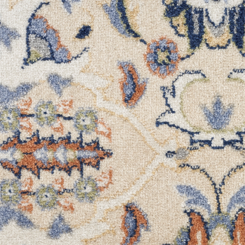 Nourison Allur 2' x 3' Beige Fabric Bohemian Area Rug (2' x 3')