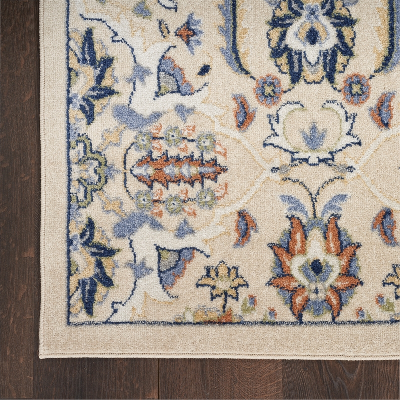 Nourison Allur 2' x 3' Beige Fabric Bohemian Area Rug (2' x 3')