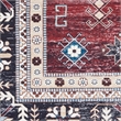 Nourison Home Fulton 5' Runner Fabric Red Vintage Flatweave Indoor Area Rug