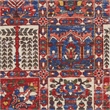 Nourison Home Fulton 5' Runner Fabric Red Vintage Flatweave Indoor Area Rug