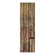 Nourison Home Grafix 8' Runner Fabric Brick Red Multicolor Modern Indoor Rug