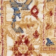 Nourison Home Grafix 8' Runner Fabric Navy Blue Gold Vintage Indoor Area Rug