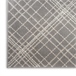 Nourison Home Jubilant 7' Runner Fabric Gray Farmhouse Indoor Rug