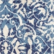 Nourison Home Jubilant 7' Runner Fabric Navy Blue Ivory Vintage Indoor Rug