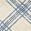 Nourison Home Jubilant 7' Runner Fabric Ivory Navy Farmhouse Indoor Rug