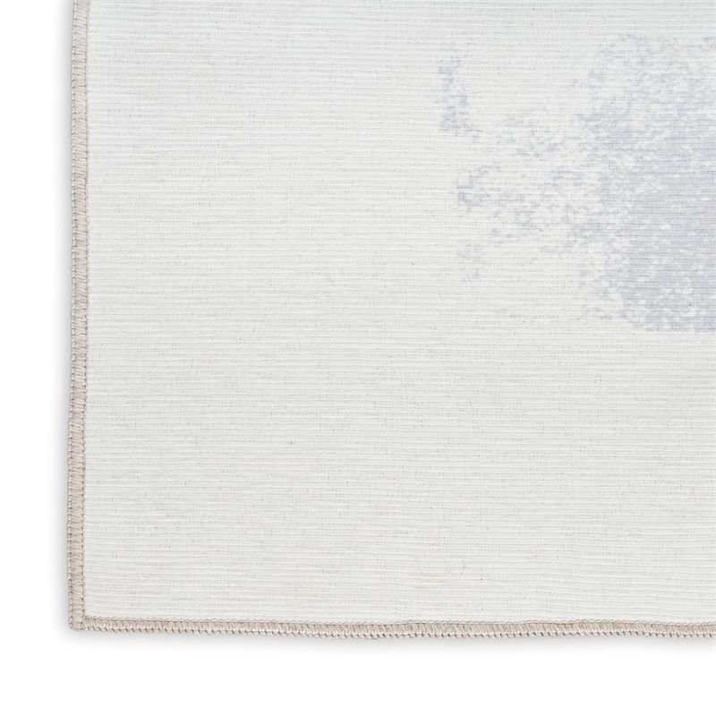 Nourison Home Nourison Washables 5' x 7' Blue Multicolor Modern Indoor Rug