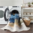Nourison Home Nourison Washables 5' x 7' Blue Multicolor Modern Indoor Rug