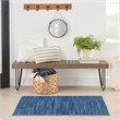 Nourison Home Nourison Washables 3' x 5' Blue Modern Indoor Rug