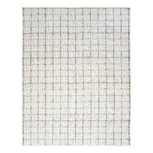Nourison Home Nourison Washables 9' x 12' Modern Indoor Rug in Ivory